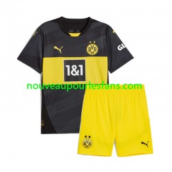 Maillot Borussia Dortmund Enfant Tenue Extérieur 2024-2025 Manche Courte