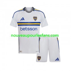 Maillot CA Boca Juniors Enfant Tenue Extérieur 2024-2025 Manche Courte