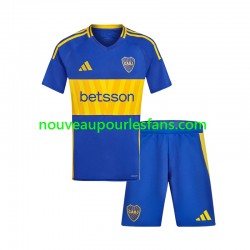 Maillot CA Boca Juniors Enfant Tenue Domicile 2024-2025 Manche Courte