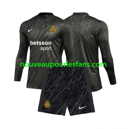 Maillot Chelsea Gardien Enfant Tenue Extérieur 2024-2025 Manche Longue