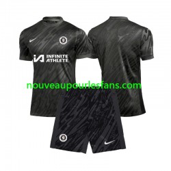 Maillot Chelsea Gardien Enfant Tenue Extérieur 2024-2025 Manche Courte