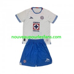 Maillot Cruz Azul Enfant Tenue Extérieur 2024-2025 Manche Courte