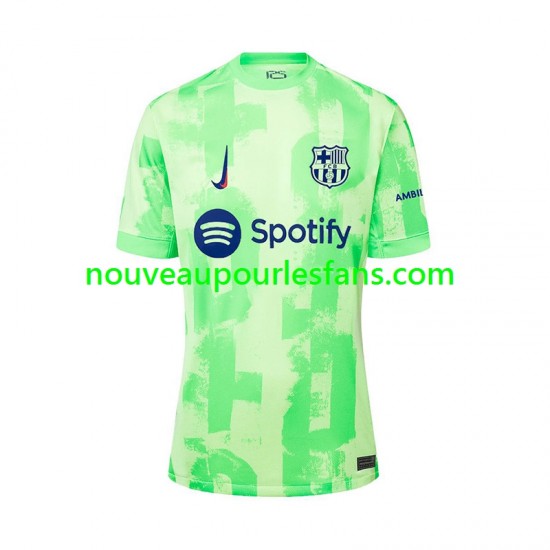 Maillot FC Barcelone Homme Tenue 3ème 2024-2025 Manche Courte