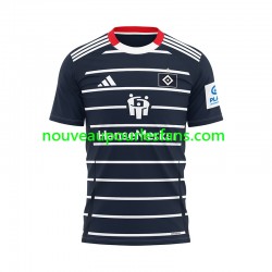 Maillot Hamburger SV Homme Tenue Extérieur 2024-2025 Manche Courte
