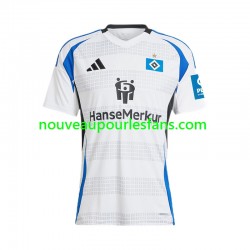 Maillot Hamburger SV Homme Tenue Domicile 2024-2025 Manche Courte