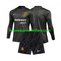 Maillot Inter Milan Gardien Enfant Tenue 3ème 2024-2025 Manche Longue