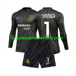 Maillot Inter Milan Yann Sommer 1 Gardien Enfant Tenue 3ème 2024-2025 Manche Longue