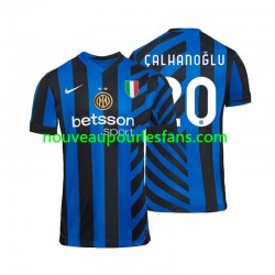 Maillot Inter Milan Hakan Calhanoglu 20 Homme Tenue Domicile 2024-2025 Manche Courte