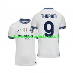 Maillot Inter Milan Marcus Thuram 9 Homme Tenue Extérieur 2024-2025 Manche Courte