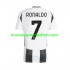 Maillot Juventus Cristiano Ronaldo 7 Homme Tenue Domicile 2024-2025 Manche Courte