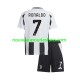 Maillot Juventus Cristiano Ronaldo 7 Enfant Tenue Domicile 2024-2025 Manche Courte