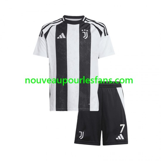Maillot Juventus Cristiano Ronaldo 7 Enfant Tenue Domicile 2024-2025 Manche Courte