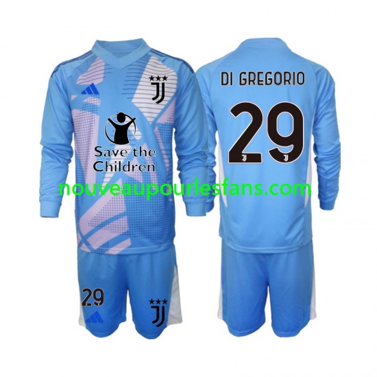 Maillot Juventus Michele Di Gregorio 29 Gardien Enfant Tenue 4ème 2024-2025 Manche Longue