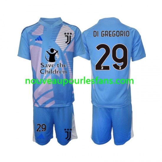 Maillot Juventus Michele Di Gregorio 29 Gardien Enfant Tenue 4ème 2024-2025 Manche Courte