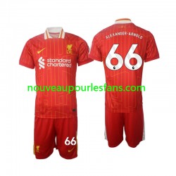 Maillot Liverpool Alexander-Arnold 66 Enfant Tenue Domicile 2024-2025 Manche Courte