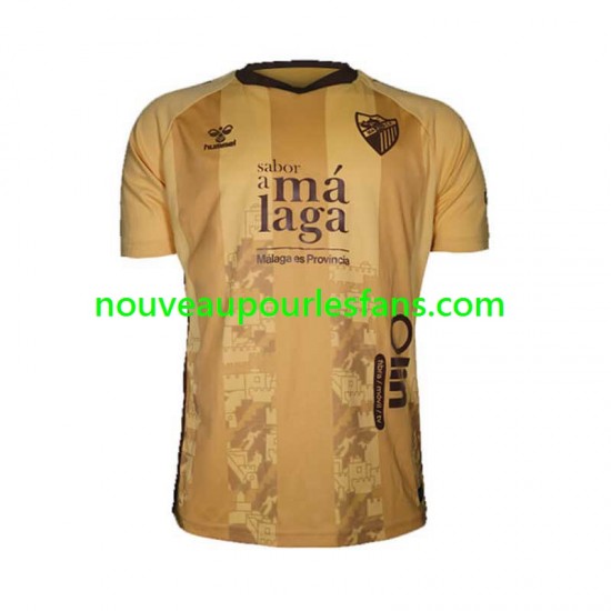Maillot Málaga CF Homme Tenue Extérieur 2024-2025 Manche Courte