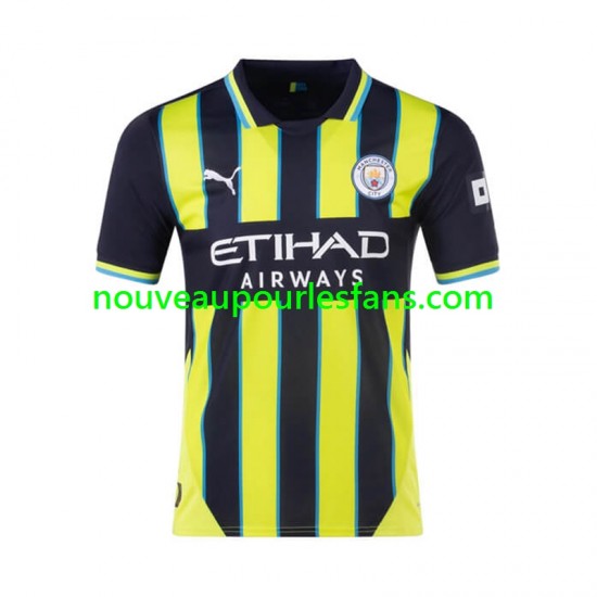 Maillot Manchester City Homme Tenue Extérieur 2024-2025 Manche Courte
