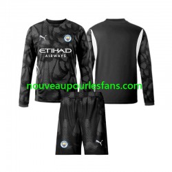 Maillot Manchester City Gardien Enfant Tenue 4ème 2024-2025 Manche Longue