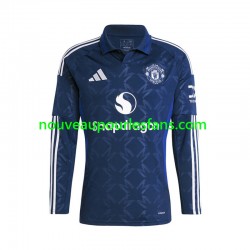 Maillot Manchester United Homme Tenue Extérieur 2024-2025 Manche Longue