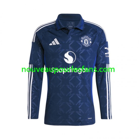 Maillot Manchester United Homme Tenue Extérieur 2024-2025 Manche Longue