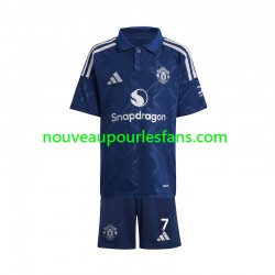 Maillot Manchester United Cristiano Ronaldo 7 Enfant Tenue Extérieur 2024-2025 Manche Courte