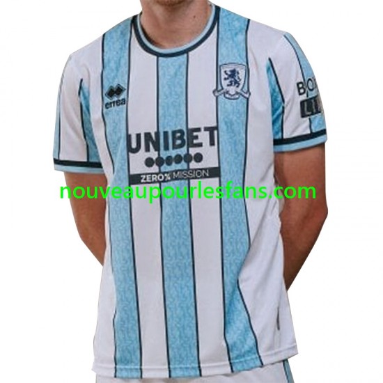 Maillot Middlesbrough Homme Tenue Extérieur 2024-2025 Manche Courte