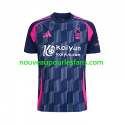 Maillot Nottingham Forest Homme Tenue Extérieur 2024-2025 Manche Courte
