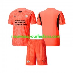 Maillot PSV Eindhoven Gardien Enfant Tenue Domicile 2024-2025 Manche Courte