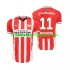 Maillot PSV Eindhoven Johan Bakayoko 11 Homme Tenue Domicile 2024-2025 Manche Courte
