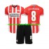Maillot PSV Eindhoven Sergino Dest 8 Enfant Tenue Domicile 2024-2025 Manche Courte
