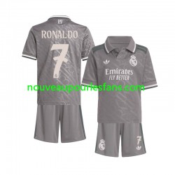 Maillot Real Madrid Cristiano Ronaldo 7 Enfant Tenue 3ème 2024-2025 Manche Courte