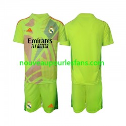 Maillot Real Madrid Gardien Enfant Tenue 4ème 2024-2025 Manche Courte