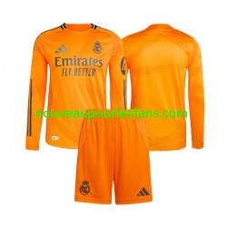 Maillot Real Madrid Enfant Tenue Extérieur 2024-2025 Manche Longue