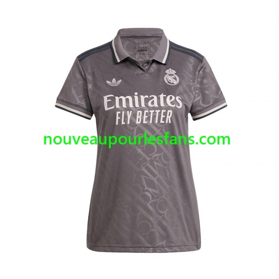 Maillot Real Madrid Femme Tenue 3ème 2024-2025 Manche Courte