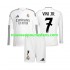 Maillot Real Madrid Vinicius Junior 7 Enfant Tenue Domicile 2024-2025 Manche Longue