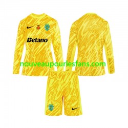 Maillot Sporting CP Gardien Enfant Tenue 3ème 2024-2025 Manche Longue