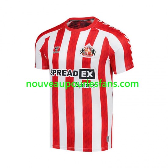 Maillot Sunderland Homme Tenue Domicile 2024-2025 Manche Courte