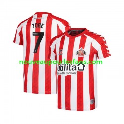 Maillot Sunderland Jobe Bellingham 7 Homme Tenue Domicile 2024-2025 Manche Courte