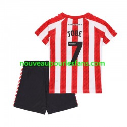 Maillot Sunderland Jobe Bellingham 7 Enfant Tenue Domicile 2024-2025 Manche Courte