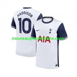 Maillot Tottenham Hotspur James Maddison 10 Homme Tenue Domicile 2024-2025 Manche Courte