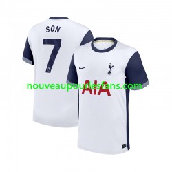 Maillot Tottenham Hotspur Son Heung-Min 7 Homme Tenue Domicile 2024-2025 Manche Courte