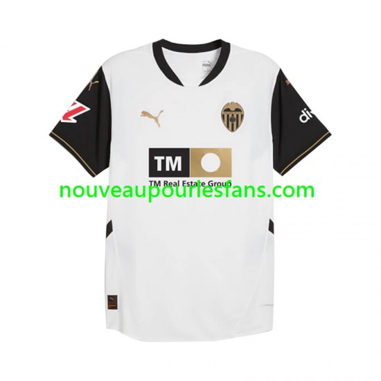 Maillot Valence CF Homme Tenue Domicile 2024-2025 Manche Courte