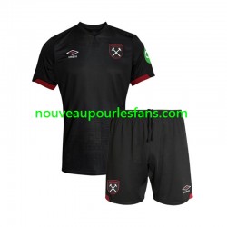 Maillot West Ham United Enfant Tenue Extérieur 2024-2025 Manche Courte
