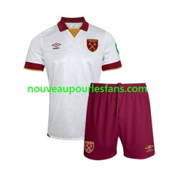 Maillot West Ham United Enfant Tenue 3ème 2024-2025 Manche Courte