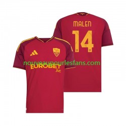 Maillot AS Rome Donyell Malen 14 Homme Tenue Domicile 2026-2027 Manche Courte