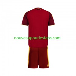 Maillot AS Rome Enfant Tenue Domicile 2026-2027 Manche Courte