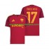 Maillot AS Rome Manu Kone 17 Homme Tenue Domicile 2026-2027 Manche Courte