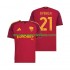 Maillot AS Rome Paulo Dybala 21 Homme Tenue Domicile 2026-2027 Manche Courte