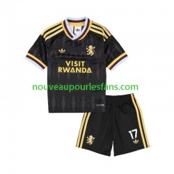Maillot Aston Villa Alejandro Garnacho 17 Enfant Tenue Extérieur 2026-2027 Manche Courte