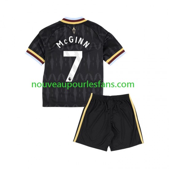 Maillot Aston Villa John McGinn 7 Enfant Tenue Extérieur 2026-2027 Manche Courte